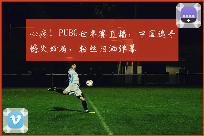 心疼！PUBG世界赛直播，中国选手憾失好局，粉丝泪洒弹幕